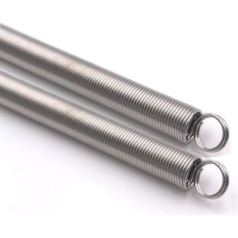 Muelles, muelles de tensión, muelles de tensión para destornillador neumático/eléctrico, muelles para mosquiteras, muelles de extensión - Paquete de 6 - 50 cm (1/5)