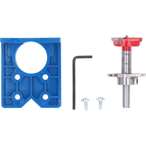 Gabarit perçage charnière 35mm outil foret encastré kit pour meuble porte fenêtre (1/5)