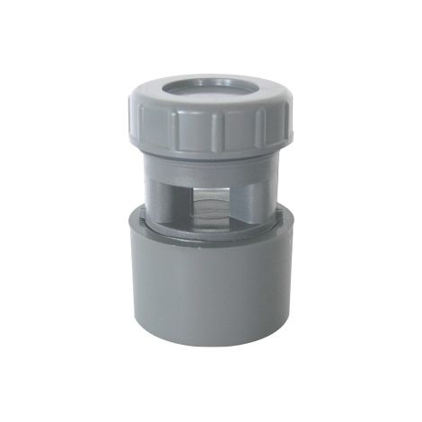 Regiplast – Aérateur à membrane femelle 32-40-50 – Élastomère pour gestion des odeurs – Installation sur canalisation verticale – Système d'évacuation efficace (1/3)