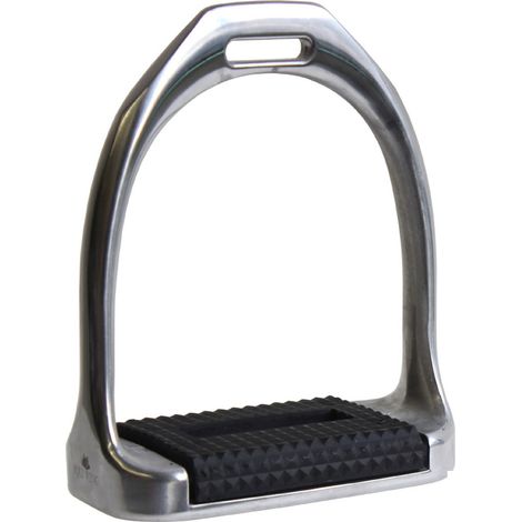 Staffe inglesi EQUIWING in alluminio con pedana in gomma intercambiabile