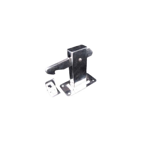 Butoir de porte waelbers acier inoxydable montage au sol durable