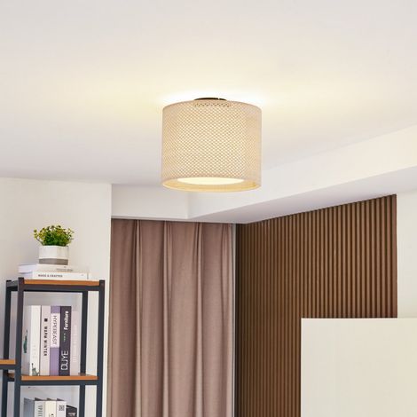 [NEUWERTIG] B-Ware Lindby Soula Deckenleuchte Deckenlampe Deckenlicht Leuchte Lampe Stoff ø 26167