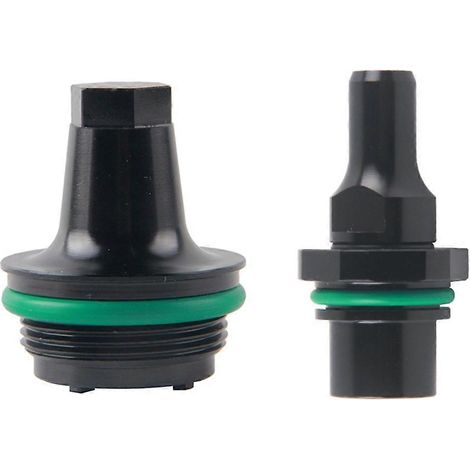 Kit de couvercle de soupape PCV en aluminium 11127565284 compatible avec les moteurs biturbo N54 E90 E91 E92 E82 E88 E89 E60 E61 E71 (1/5)