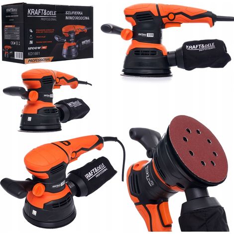 Ponceuse excentrique Kraft&Dele KD1661, sur secteur, 1200 W, 230 V (1/5)