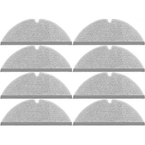 Lingettes de rechange pour balai Dreame D20 Plus / Dreame D20 - 8 pièces - Outil de nettoyage hygiénique des sols - Idéal pour la maison (1/5)