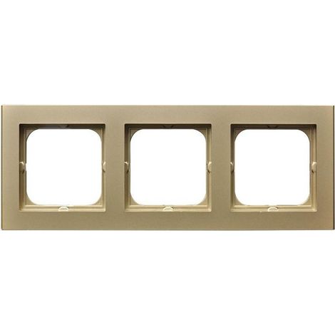 Marco triple Ospel Sonata color champán dorado