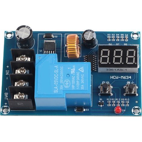 XH M604 Batterieladekontrollmodul DC 6-60V Schutzplatine für automatische Ladeabschaltung (1/5)