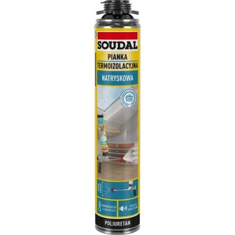 Soudal Wärmedämmschaum-Spritzpistole 700 ml Dachisolierung (1/4)