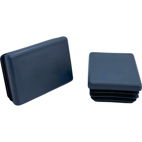Tappo interno per profilo, pilastro, tetto 60x40, 100 pezzi, antracite (1/5)