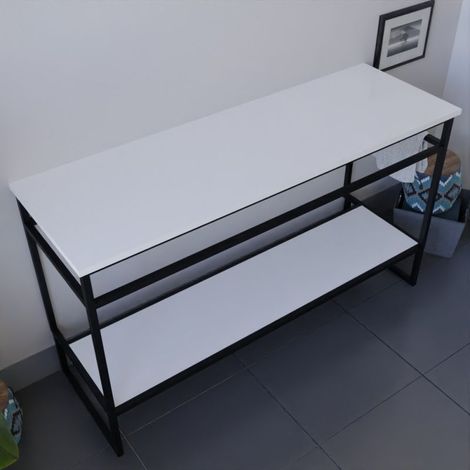 Meuble salle de bain pour vasque à poser STRUCTURA 140 cm-
