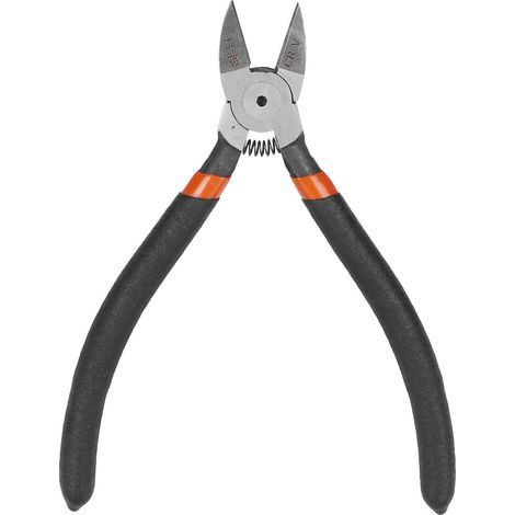 Mini pince diagonale 6″ – coupe câble métallique – poignée ressort – électricien (1/5)