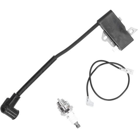 Remplacement du kit de bougie d\'allumage de bobine d\'allumage pour Stihl FS80 FS80R FS85 KM55 FR85AKO-7334124436319-Ywey (1/4)