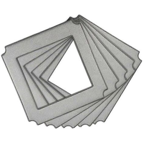 Lot de 5 chiffons de rechange en microfibre pour balais Ecovacs Robotics Winbot W836 W850 W860 W880 W920 Wi