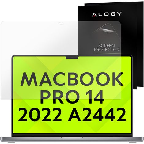 Pellicola protettiva Alogy per Apple Macbook Pro 14 2022 A2442 (1/5)