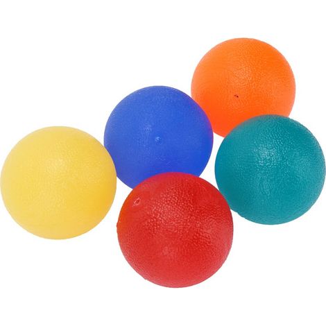 5 balles anti-stress ergonomiques pour soulager l'arthrite et renforcer la force des doigts (1/5)