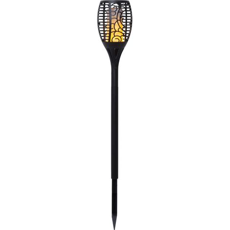 Star LED-Solar-Fackel 'Flame', imitiert Feuer,Bernstein LED
