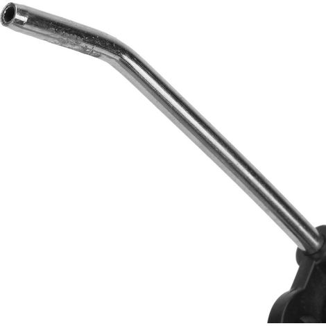 Pistolet à poussière industriel coudé en acier inoxydable pour compresseur d'air, outil de nettoyage et de dépoussiérage (1/5)