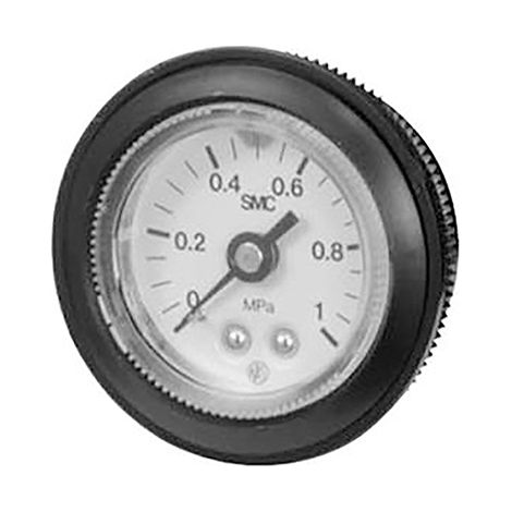 Manomètre SMC, 0MPa à 1MPa, Ø cadran 42.5mm ( Prix pour 1 )