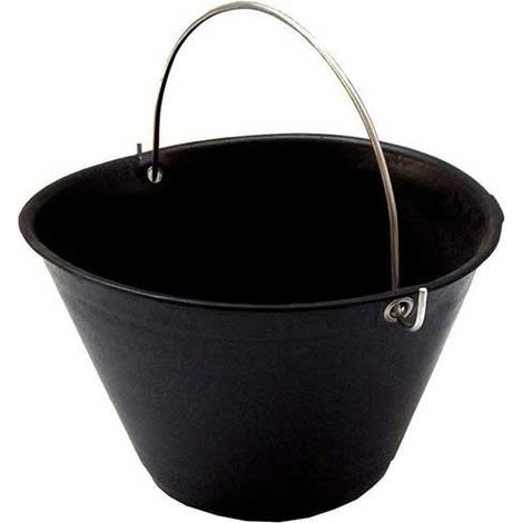 Secchio leggero - ø cm 34 - litri 8 : Colore - Nero