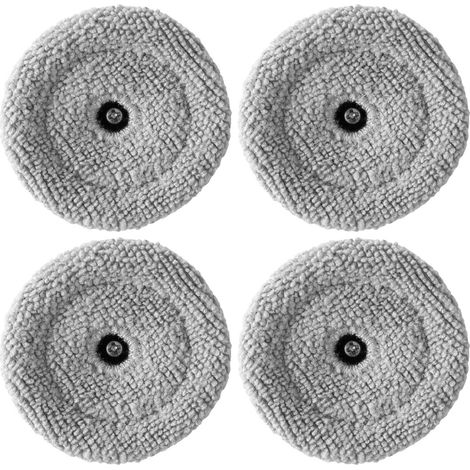 [NUNCA UTILIZADO]4 paños de limpieza de bordes para Roborock S8 MaxV Ultra, repuesto de aspiradora robot S8 Max Ultra, accesorios de repuesto, paño lavable de microfibra. (1/5)