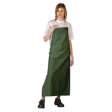 - Protective Apron - Safety Accessory - Made of Durable PVC - With Adjustable Straps - For Workshop and Garden - Green - 90x120cm