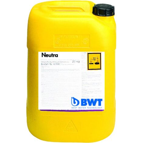 BWT Neutralisationsmittel Neutra flüssig, zur Neutralisation verbrauchter Lösemittel, 25kg, 60991 (1/2)
