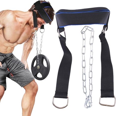 Appareil D'Entrainement Pour Le Cou - Résistance Réglable - Stabilisation Et Renforcement Musculaire Du Cou - 1 Pièce (1/5)