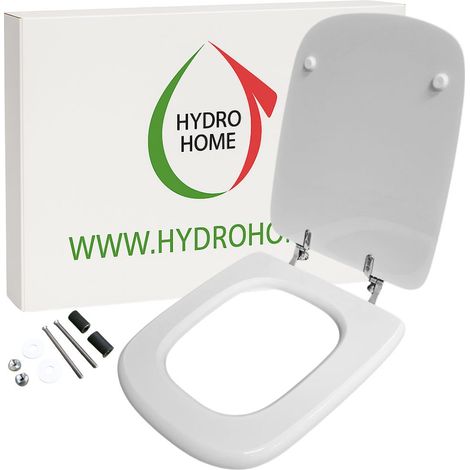 Copriwater Aero Ideal Standard legno rivestito in resina poliestere Bianco I.S. come originale (1/4)