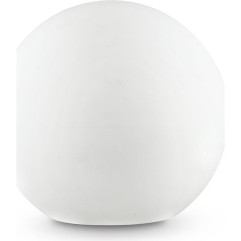 Piantana Moderna Sole Materie Plastiche Bianco 1 Luce E27 D50Cm