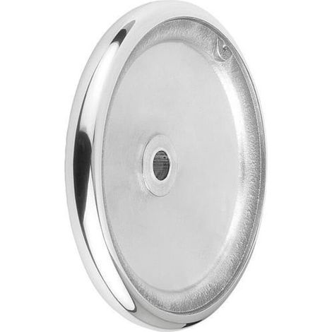 KIPP Scheibenhandrad Ähnlich DIN950 D1=250 Passbohrung D2=26H7 Aluminium ohne Griff (1/2)