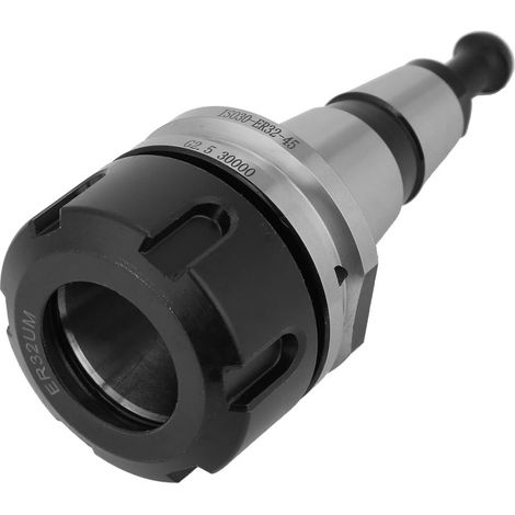 Mandrin à pince d'équilibrage en acier inoxydable ISO30 ER32 G2.5 30 000 tr/min pour fraiseuse et tour CNC