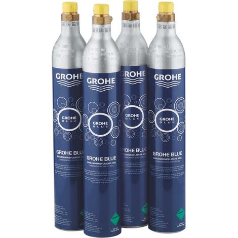 Grohe - Botella de presión CO2 425g para Grohe Blue (4 piezas) 40422000 (1/6)
