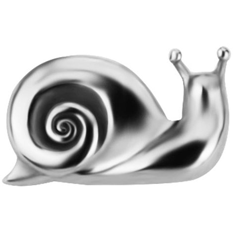 Einsteckmutter - Schnecke - silber - PI-035 (1/2)