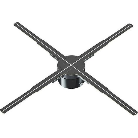 WiFi 576 LED 3D-Hologrammprojektor mit integrierter Anwendung, Hologrammplayer und Lüfter zur Werbedarstellung von Bildern und Videos (EU-Stecker). (1/5)