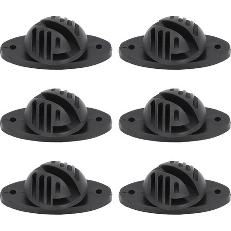 Isolateur de Clôture Électrique 100PCS - Support de Poteau Hémisphérique 15KV pour Système de Grille Électronique en (1/5)