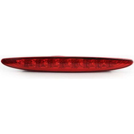 Tercera luz de freno para MINI Cooper 01-06 R50 R53, rojo brillante, lente transparente, montada en la parte superior (1/5)