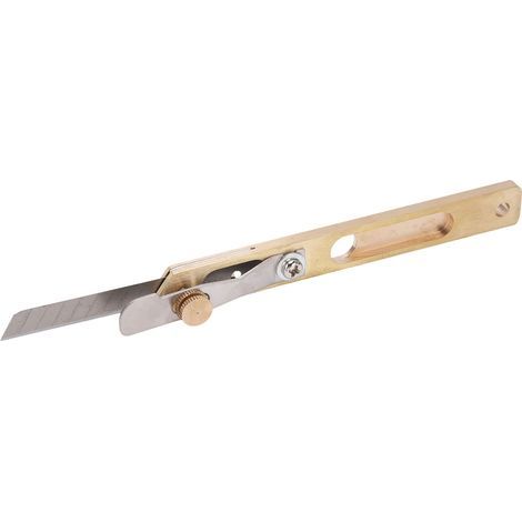 Lederbearbeitungsmesser aus Messing, verstellbares Präzisionsmesser für Heimwerkerprojekte und Bastelarbeiten (1/5)