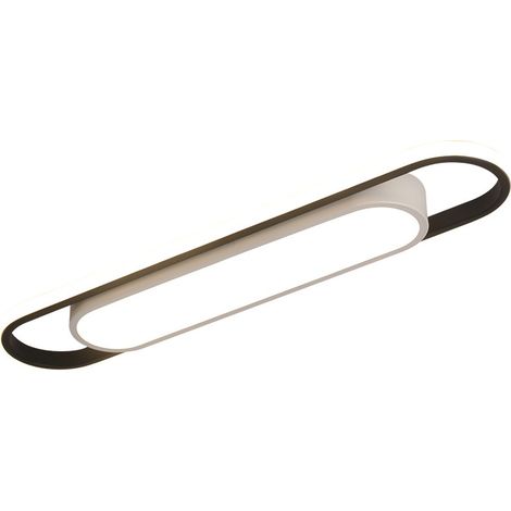 Plafonnier LED Moderne L 40cm Rectangulaire Lumière Blanche (1/4)