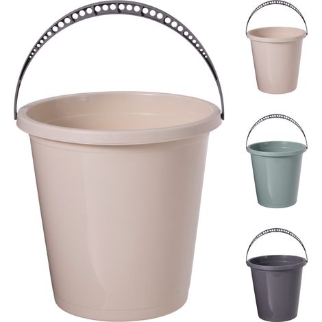 Seau 5l Basics Anse Polyvalent, Robuste, Coloré - Basics