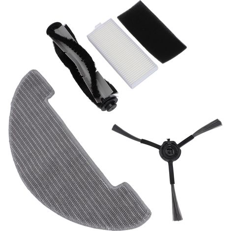 Accessoires Vactidy Nimble T7 T8 aspirateur robot pièces rechange brosse principale brosses latérales filtres coton linges humides kit 1+4+4+4+4 (1/5)