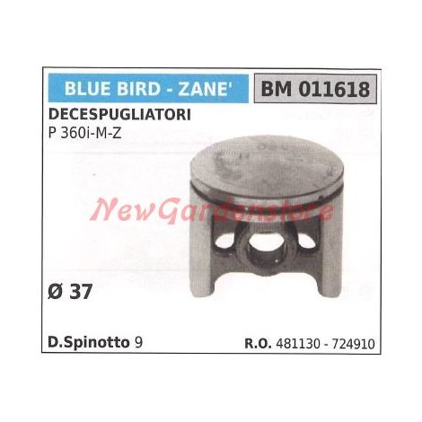 Pistone decespugliatore P 360i - M - Z BLUEBIRD  Ø 37 mm 011618