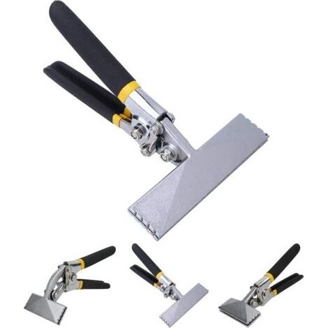 Outils de Tôlerie Pince à Sertir Multifonctionnelle de 6 Pouces Outil de Cintrage à La Main pour Ancienne Plieuse Droite (1/5)
