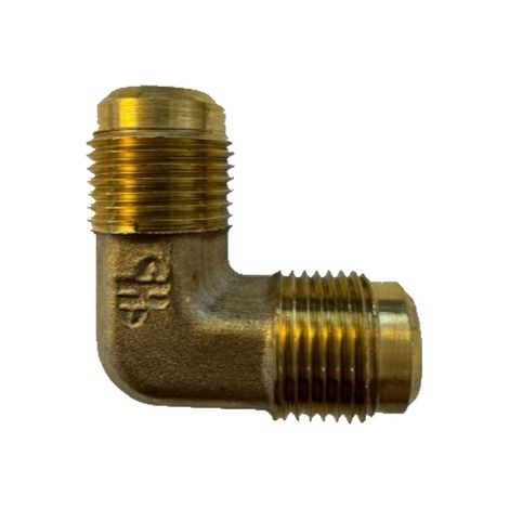 Winkelstück 1/2" - 1/2" SAE (12 mm) Messing (1/2)