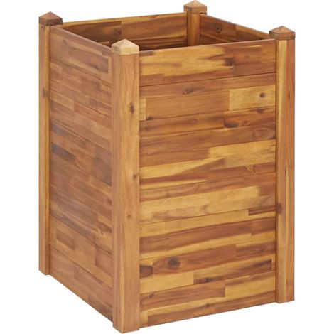 Maison Exclusive - Letto Rialzato da Giardino 60x60x44 cm in Legno Massello d'Acacia (1/5)