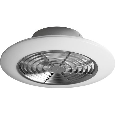 Deckenventilator mit Licht LED 55cm 6 Stufen DC Motor weiß (1/2)