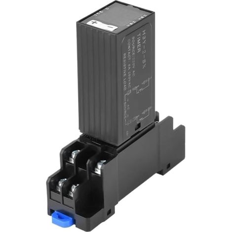 Relais temporisé électronique H3Y DC12V 24V AC220V avec affichage