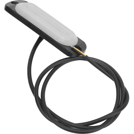 Gyrophare d'urgence 12 V à 4 LED, jaune, pour voiture, moto, camion, fourgonnette