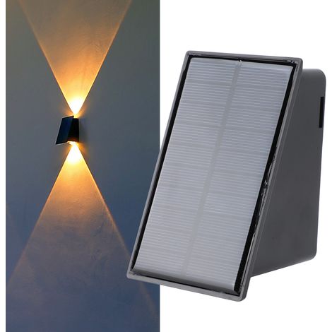 Neigbarer Solarstrahler, LED-Wandleuchte für Garten oder Hof, integrierter Wandstrahler für Zuhause (1/5)