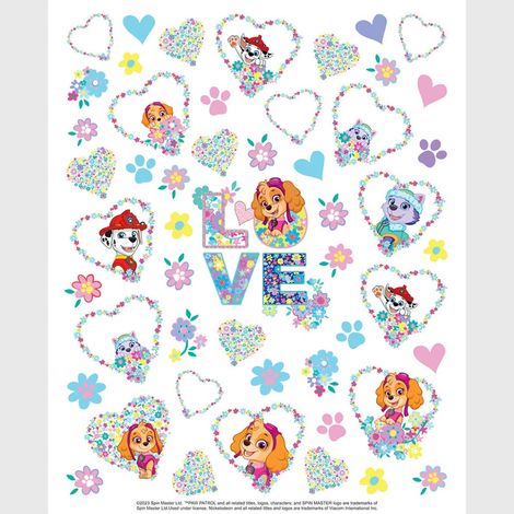 Sticker - Pat' Patrouille : L'amour - 14x20 cm