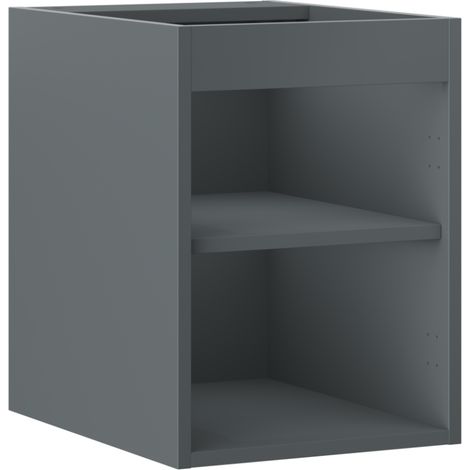 Mexen Box-A Korpus für Waschbeckenunterschrank 35 cm, Graphit matt - 91AX1-0350-470-1-66 (1/3)